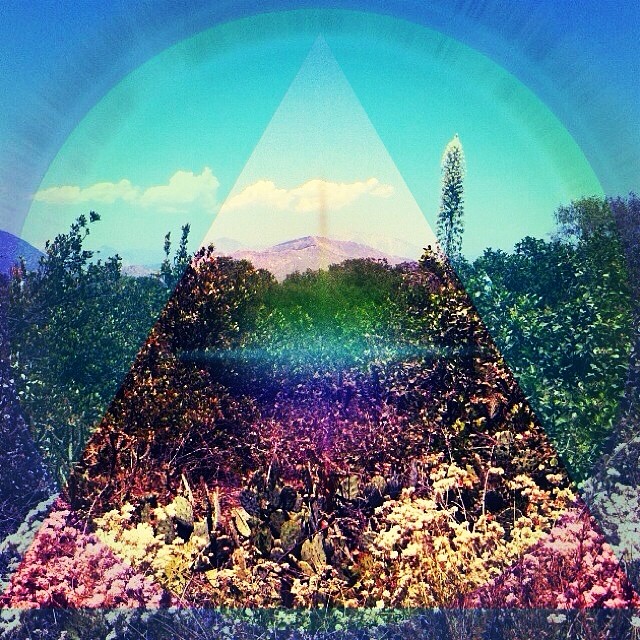 Untitled, 2014. Digital print of a scenic view I passed while bike riding.